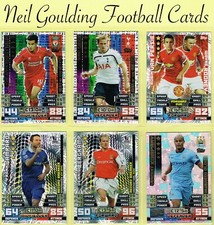 Topps MATCH ATTAX 2014-2015 ☆ Premier League ☆ Football Cards #361 to #454