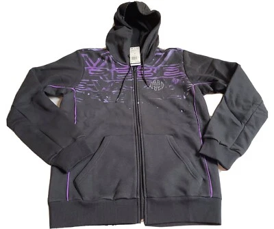 Moletom Adidas Harden Star Wars Aurebesh basquete tamanho P zíper completo masculino FN3232 - Imagem 1 de 4