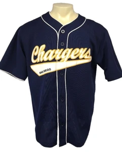VTG y2k San Diego Los Angeles Charges Ladainian Tomlinson Button Up #21 jersey - Picture 1 of 11