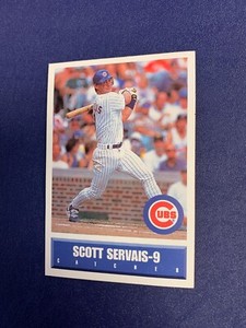 1995 Gatorade Chicago Cubs Team Issue Scott Servais - Rare Card