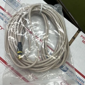 25 FT RG59 Gold Plated Coaxial Digital Cable TV VCR Video Screw on - Picture 1 of 3