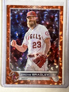2022 Topps Update Orange Ice Archie Bradley /299 Los Angeles Angels #US98