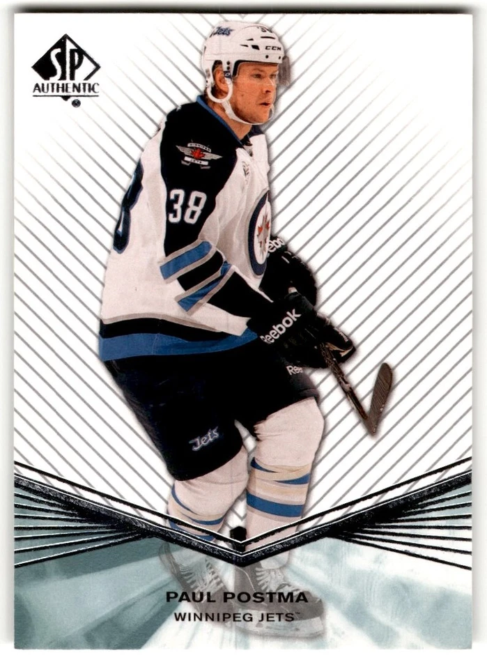 Paul Postma 2011-12 SP Authentic Extended Rookie #R98 Winnipeg Jets - Image 1 of 2
