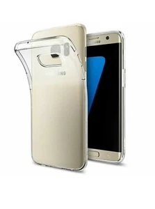 Ultra thin Case For Samsung Galaxy S7 edge Gel TPU Cover Clear Soft Back - Picture 1 of 1