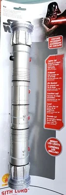 Sith Lord DOPPEL- LASERSCHWERT rot LICHTSCHWERT Star Wars LEUCHTSCHWERT m.LICHT! - Bild 1 von 4