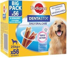 Dentastix Bâtonnets Hygiène Bucco-Dentaire pour Grand Chien - Pack De 56