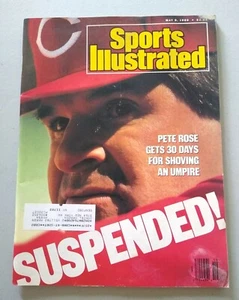Sports Illustrated May 9, 1988 Pete Rose Suspended - Picture 1 of 2