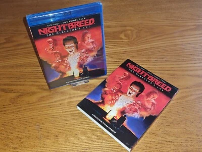 NIGHTBREED Blu-ray Director's Cut US Shout/Scream Factory (rare OOP slipcover) - Image 1 of 2
