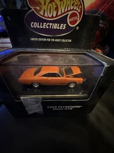 Hot Wheels Collectibles 1969 PLYMOUTH Hemi GTX Limited Edition die-cast - Picture 1 of 3