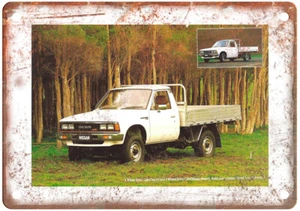 Vintage Datsun Nissan Cedric Auto Ad Reproduction Metal Sign A11461 - Picture 1 of 2