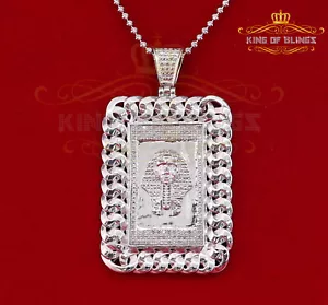 Collar Dije FARAÓN Diamante Real 0,33 quilates en Blanco - Imagen 1 de 11