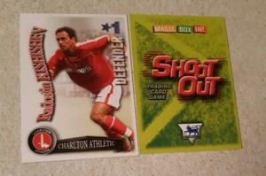 SHOOT OUT CARD 2003/04 (03/04) - Green Back - Charlton - Radostin Kishishev