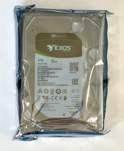 BRAND NEW SEAGATE ST8000NM000A EXOS 7E8 3.5"  8TB SATA 6Gb/s 7.2K RPM HARD DRIVE - Picture 1 of 2