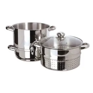 Euro Cuisine Steam Juicer Stainless Steel Stove Top Cooker Kitchen Fruit Juice - Picture 1 of 5