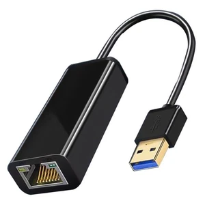 USB Network Adapter RJ45 Adapter USB 3.0 Network Network Accessory - Afbeelding 1 van 12