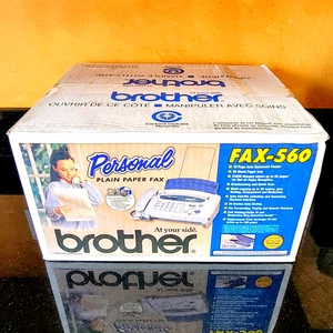 Brand New Brother FAX-560 Plain Paper Fax Machine Personal Fax New In Sealed Box - Picture 1 of 8
