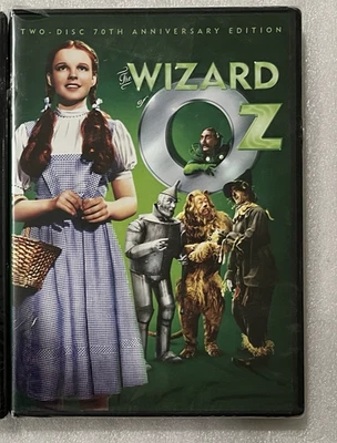 Wizard of Oz (DVD, 2 диска, 75-я годовщина) НОВЫЙ ЗАПЕЧАТАННЫЙ - Изображение 1 из 2