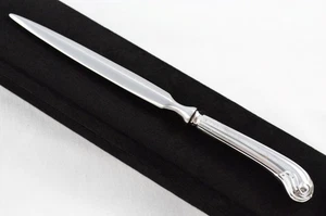 Sheffield Solid Silver Handled Letter Opener Victorian Pistol Pattern 1906 - Picture 1 of 6