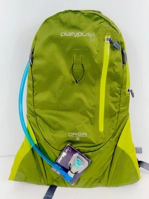 Nuevo Paquete de Hidratación Ornitorrinco Origen 3 Verde Senderismo Ciclismo Camping Cremallera Grande SL Foto 1 de 4