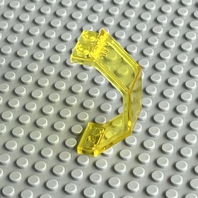 LEGO TrYellow Trans yellow panel 2466 set 6876 6987 Message-Intercept Base Part
