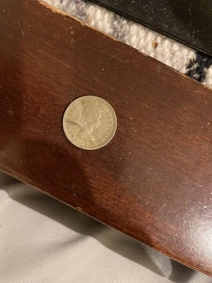 1956 Great Britain sixpence coin  - Image 1 of 2