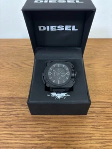 Orologio AS-IS Diesel The Dark Knight Rises Batman limitato a 5000 usato buone condizioni - Foto 1 di 8