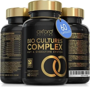Probiotics Bio Cultures Complex 100 Billion CFU with 15 Active Bacteria Strains - Picture 1 of 7