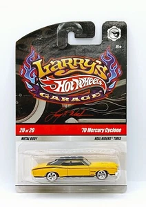 Hot Wheels Larry's Garage '70 Mercury Cyclone - Real Riders - - Picture 1 of 2