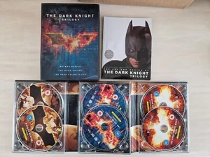 The Dark Knight Trilogy Box Set ~ Batman Begins/The Dark Knight/Dark Night Rises - Picture 1 of 12
