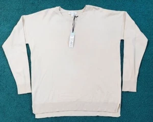 Prologue Women's Long Sleeve Pullover Sweater - Cream NWT - Picture 1 of 7