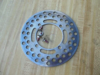 2008 Kawasaki KX 65 KX65 FRONT brake rotor disk With Screws OEM - Image 1 of 4