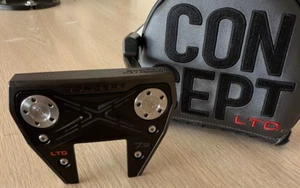 Titleist Scotty Cameron 34" Concept X LTD 7.2 Black Mallet Putter with Headcover - Picture 1 of 10