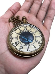 Titanic Pocket Watch Antique Replica Collectible Vintage - Picture 1 of 5