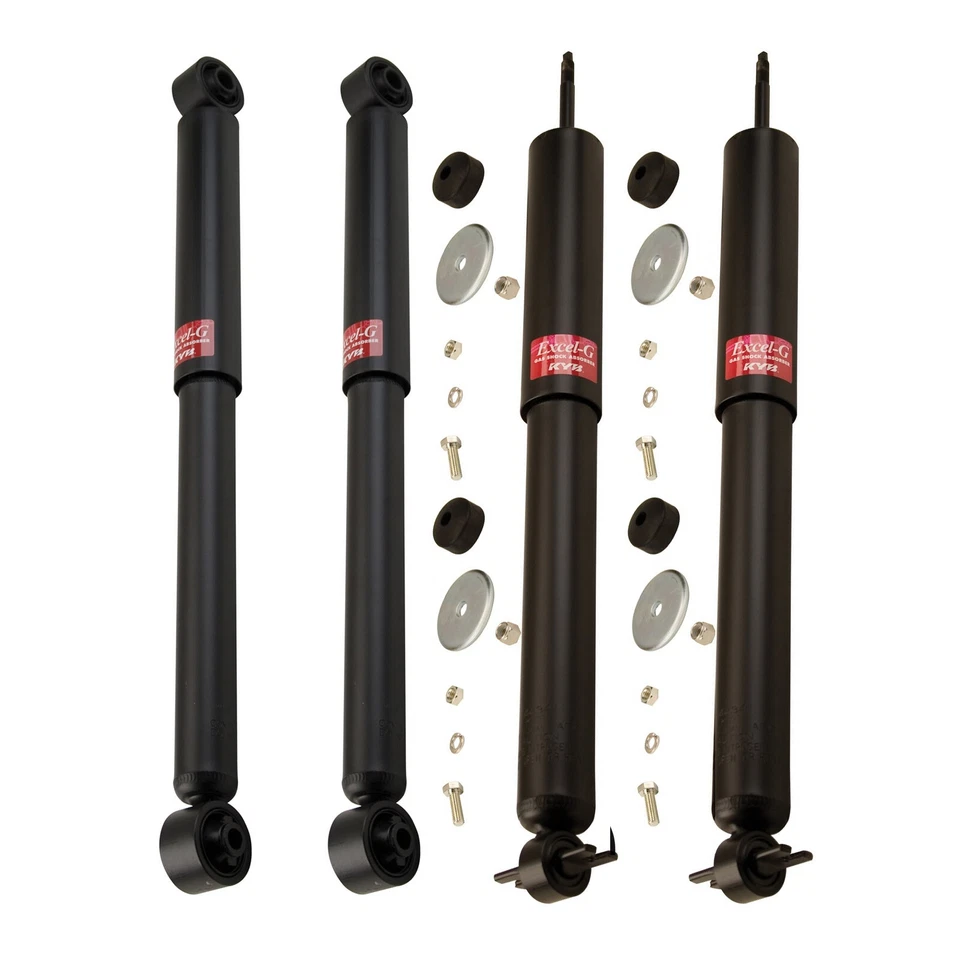 KYB Complete Kit Front & Rear Shock Absorbers For Jeep Grand Cherokee 99-04 - Image 1 of 1