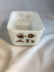 Pyrex Early American 1 1/2 Pint Loaf Pan- Bottom Only