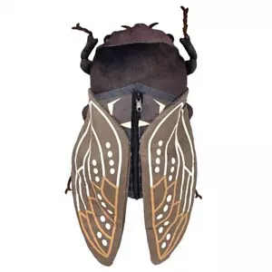 Mochila de peluche de insectos marrón cicada 50 cm mochila de verano niños Japón Envío gratuito - Imagen 1 de 5