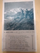 MONTE ROSA PIZZO D'AVINO AOSTA ANIMATA NON VIAGGIATA