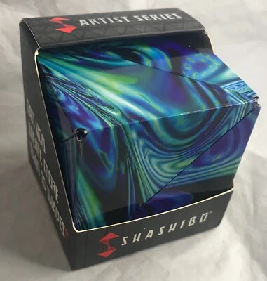 Shashibo Shape Shifting Cube Fidget Toy Magnetic Puzzle - Artist Series USED - Image 1 of 4