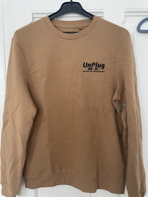 Pullover Herren M/L Beige/Braun C&A Stickerei - Bild 1 von 2