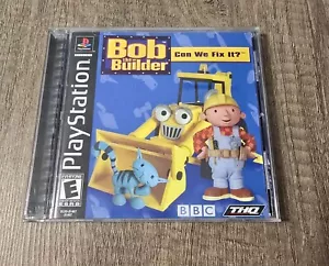 Bob the Builder: Can We Fix It (PlayStation 1, 2001) PS1 COMPLETE & TESTED - Picture 1 of 5