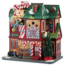 Lemax 05681 The Candy Cane Works Village Building 2c Multicolored