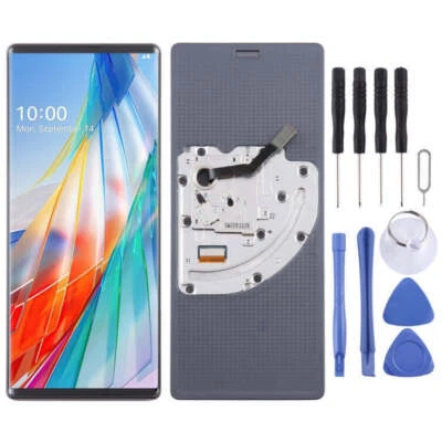 Original For LG Wing 5G LCD Display Touch Screen Assembly Replacement With Frame - Image 1 of 4