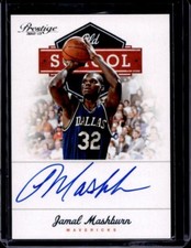 2012-13 Panini Prestige Jamal Mashburn SP 66/99 Old School Auto Autograph 