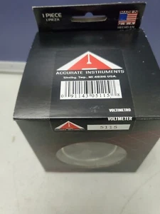 NEW Accurate Instruments Volts Gauge # 5115 NEW Sealed NOS - Picture 1 of 11