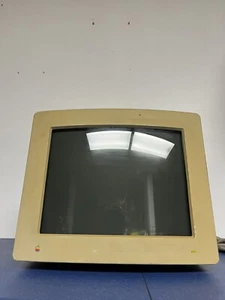 Vintage Apple M0401 AppleColor High-Resolution RGB Monitor | POWERS ON UNTESTED - Picture 1 of 13