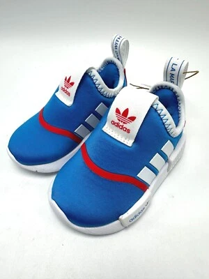 ADIDAS ORIGINALS NMD 360 I Azul Rush Blanco Rojo GY9157 Zapatos para niños pequeños talla 4K-8K Foto 1 de 4