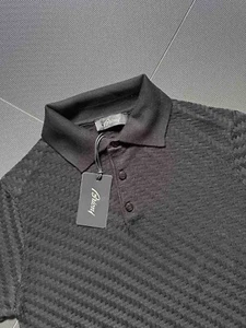 Brioni Men t-shirt Size S/48 color Black - Picture 1 of 6