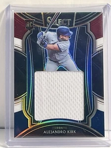 Alejandro Kirk /99 2021 Panini Select #RJS-AK Rookie Jumbo Swatch Prizm - Bild 1 von 3