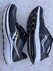 Saucony Mens Omni 20 S20681-10 Black Running Shoes Sneakers Size 12
