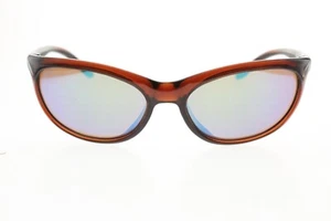 VTG Costa Del Mar Brown Wrap TP2 10 Brown Wrap Polarized Glass Sunglasses Japan - Picture 1 of 10